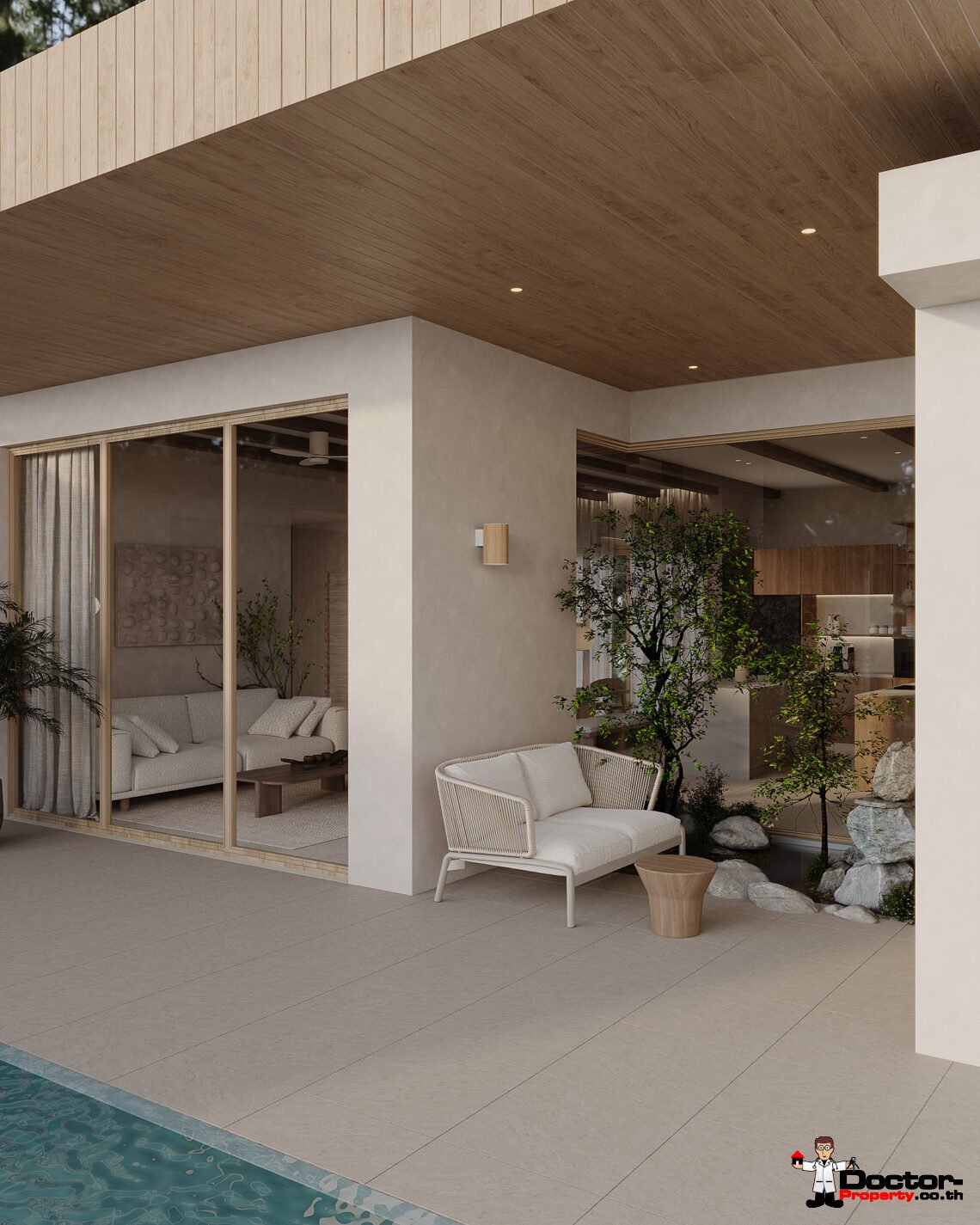 Modern 3-4 Bedroom Pool Villa in Chaweng, Koh Samui – For Sale