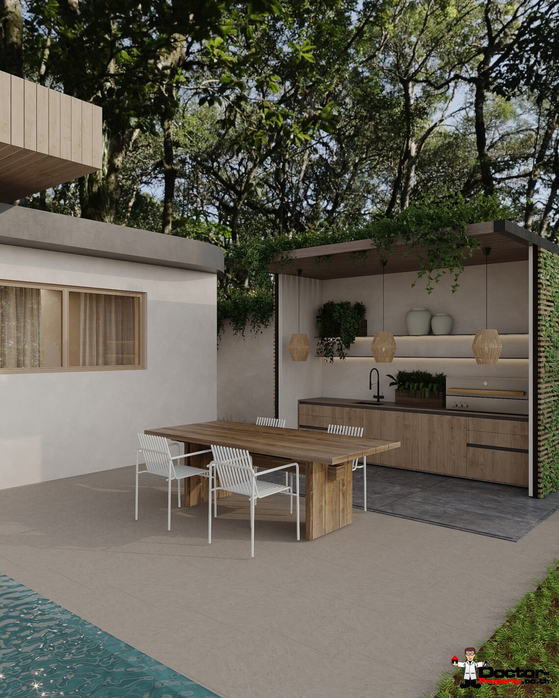 Modern 3-4 Bedroom Pool Villa in Chaweng, Koh Samui – For Sale