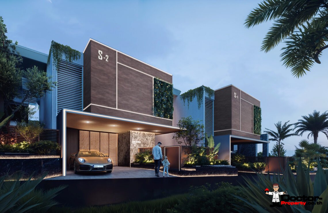 Luxury 3 Bedroom Pool Villa with Sea View in Bang Por, Koh Samui – For Sale