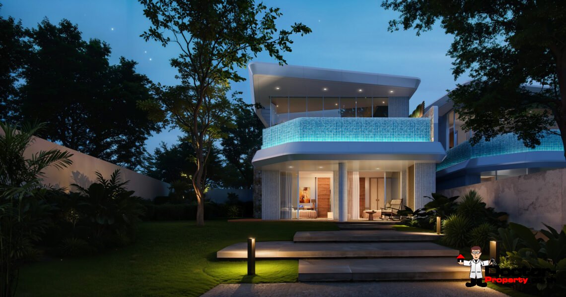 Luxury 3 Bedroom Pool Villa with Sea View in Bang Por, Koh Samui – For Sale