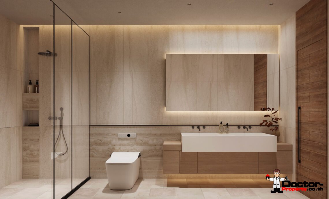 Luxury 3 Bedroom Pool Villa with Sea View in Bang Por, Koh Samui – For Sale