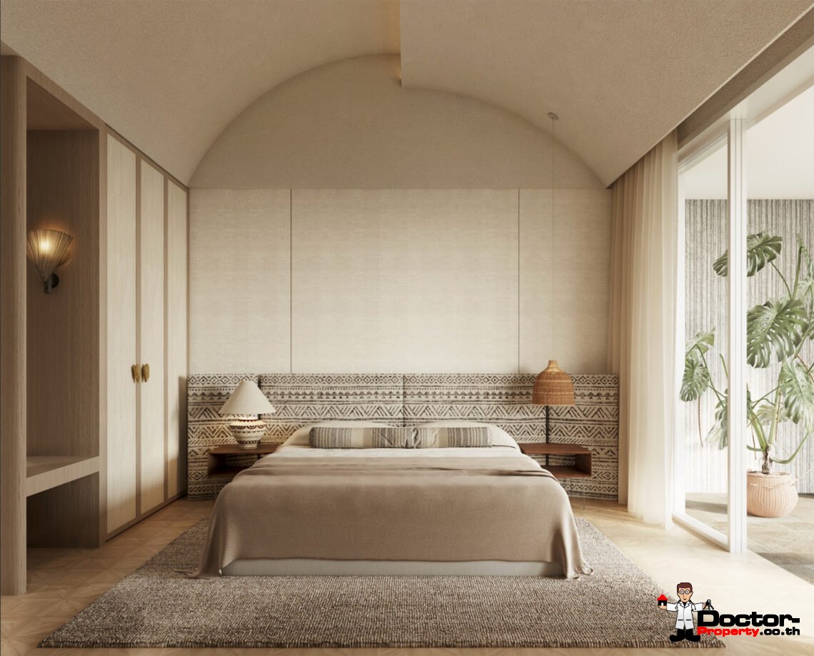 Luxury 3 Bedroom Pool Villa with Sea View in Bang Por, Koh Samui – For Sale