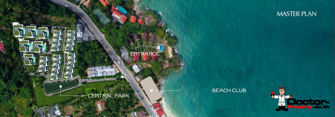 Luxury 3 Bedroom, 2 Storey Pool Villa with Sea View in Bang Por, Koh Samui – For Sale