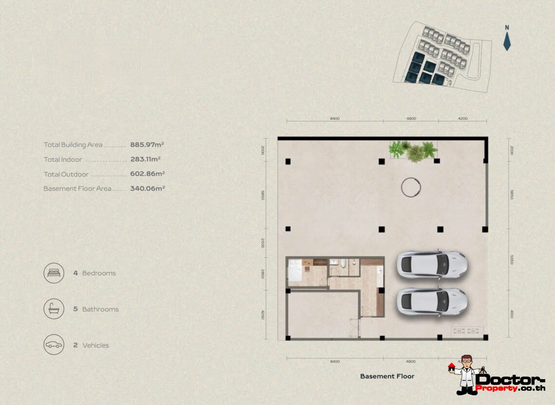 Luxury 4 Bedroom Pool Villa with Sea View in Bang Por, Koh Samui – For Sale