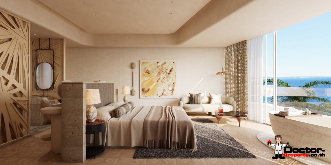 Luxury 4 Bedroom Pool Villa with Sea View in Bang Por, Koh Samui – For Sale