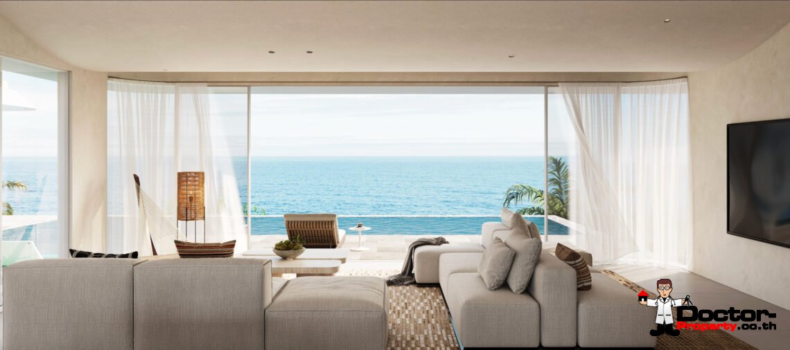Luxury 4 Bedroom Pool Villa with Sea View in Bang Por, Koh Samui – For Sale