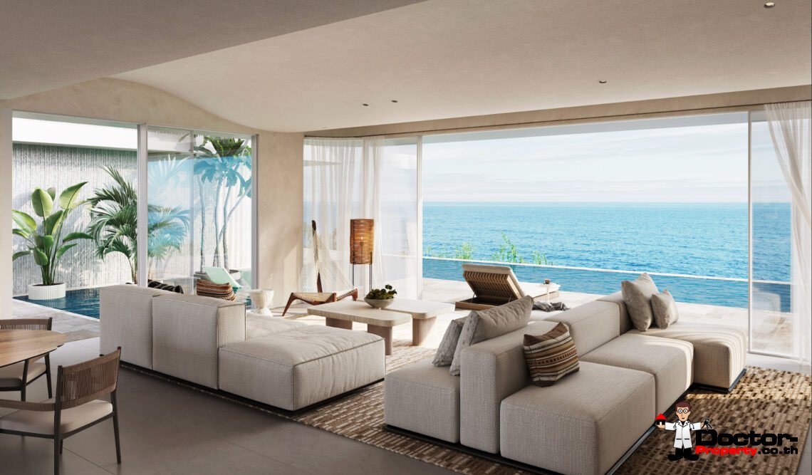 Luxury 4 Bedroom Pool Villa with Sea View in Bang Por, Koh Samui – For Sale