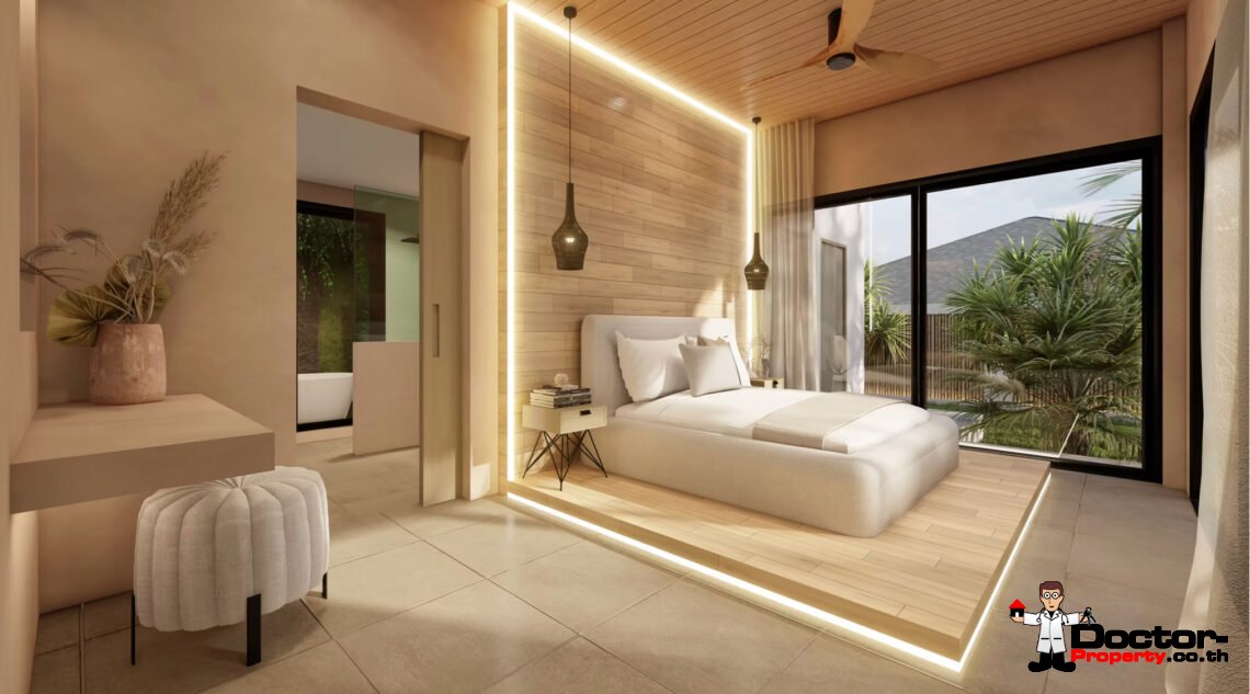 Modern 3 Bedroom Pool Villa in Mae Nam, Koh Samui – For Sale