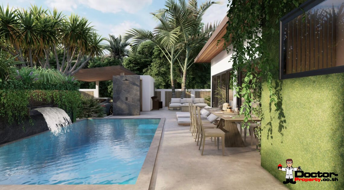 Modern 3 Bedroom Pool Villa in Mae Nam, Koh Samui – For Sale