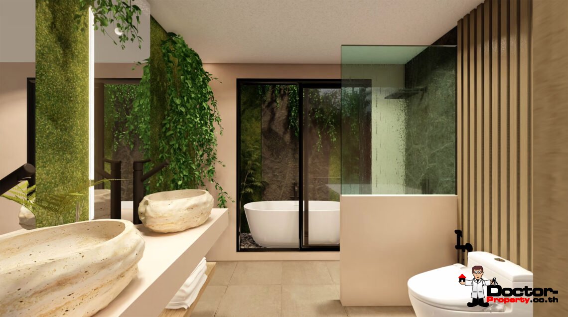 Modern 3 Bedroom Pool Villa in Mae Nam, Koh Samui – For Sale