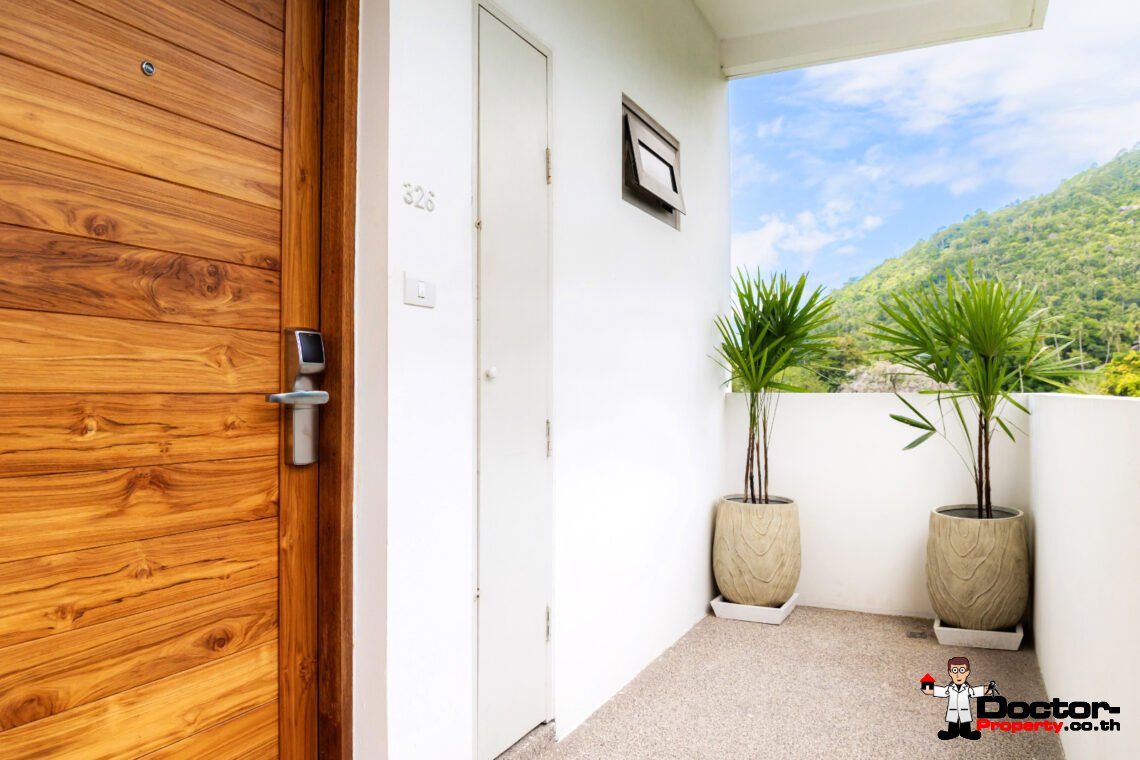 Apartment 2 Bedroom with Beach Access in Lamai, Koh Samui – For Sale