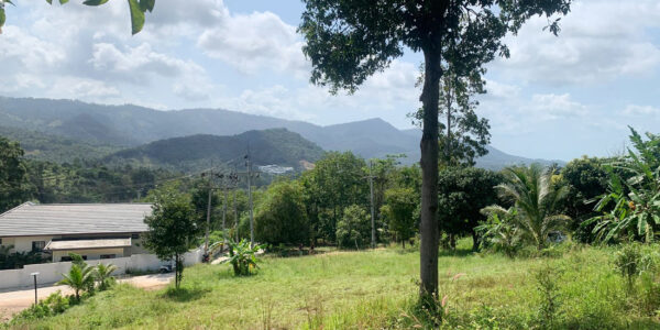 Flat Land 520sqm with Mountain View in Mae Nam, Koh Samui – For Sale