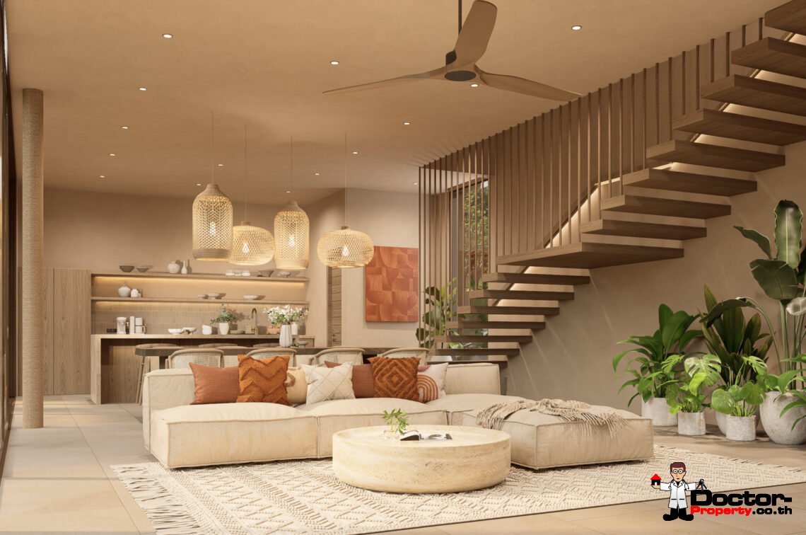 Modern Tropical 4-5 Bedroom Pool Villa in Mae Nam, Koh Samui – For Sale