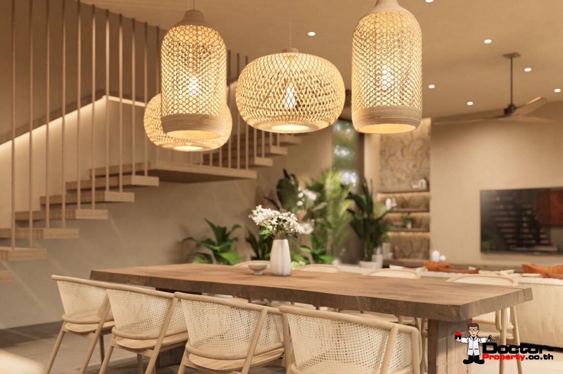 Modern Tropical 4-5 Bedroom Pool Villa in Mae Nam, Koh Samui – For Sale