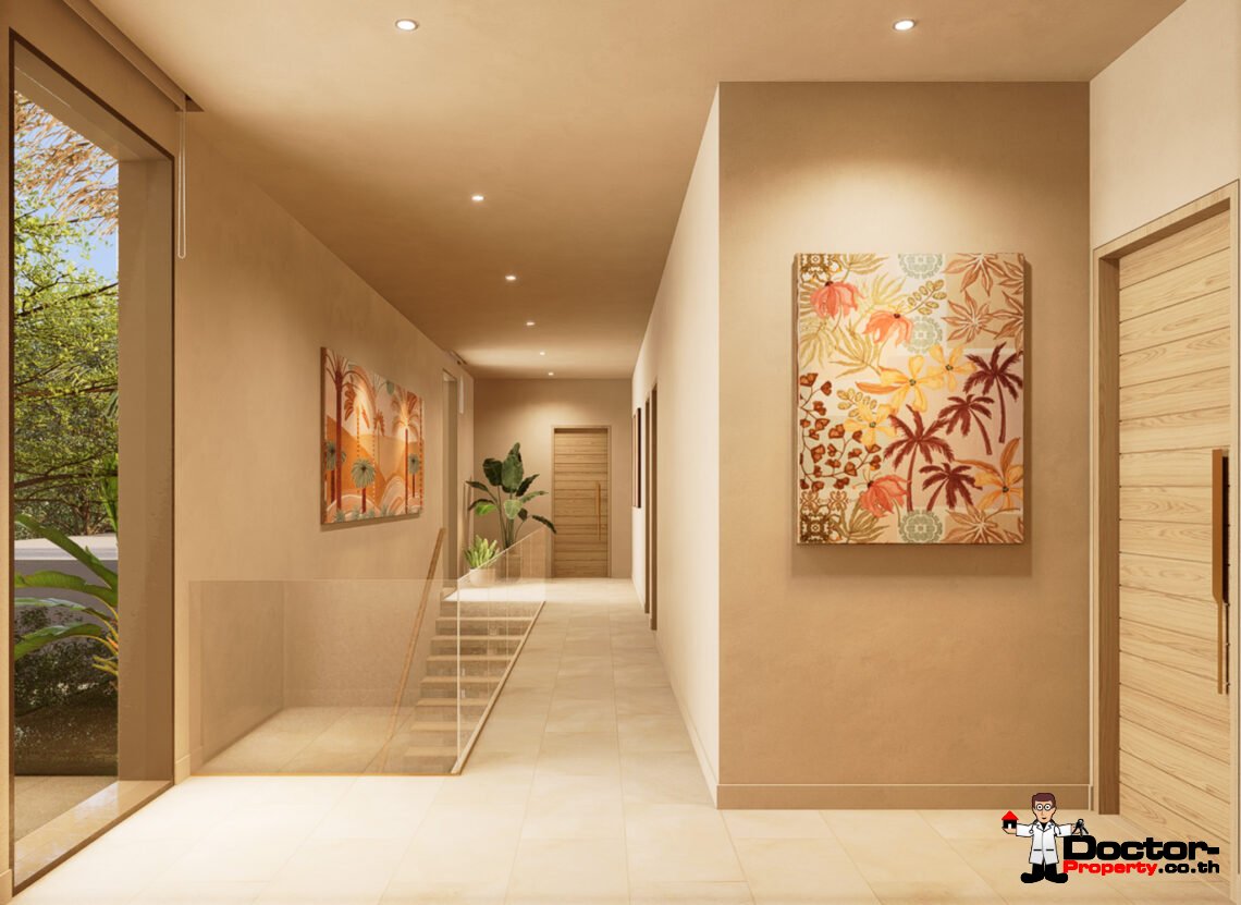 Modern Tropical 4-5 Bedroom Pool Villa in Mae Nam, Koh Samui – For Sale