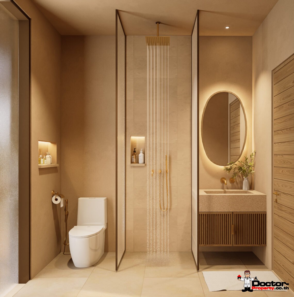 Modern Tropical 4-5 Bedroom Pool Villa in Mae Nam, Koh Samui – For Sale