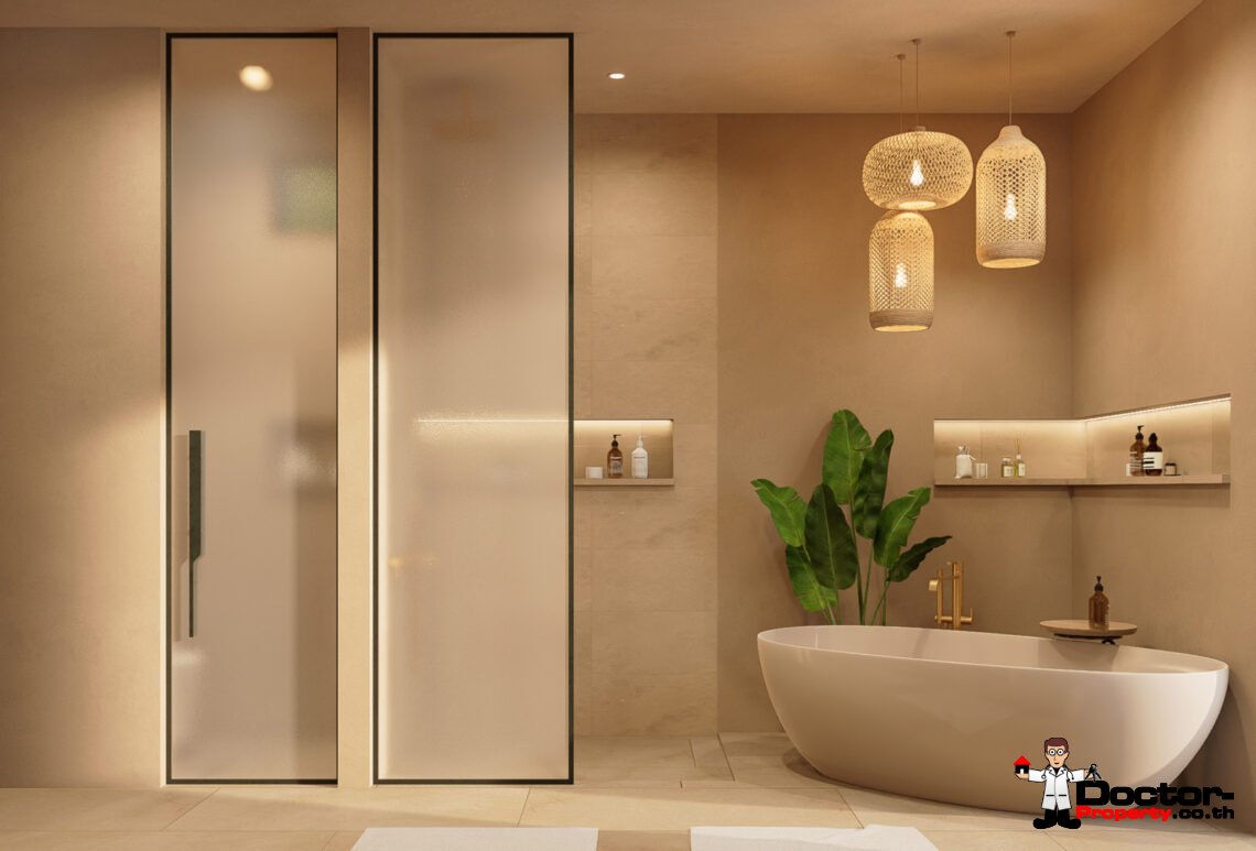 Modern Tropical 4-5 Bedroom Pool Villa in Mae Nam, Koh Samui – For Sale