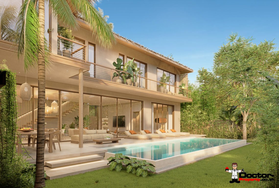 Modern Tropical 4-5 Bedroom Pool Villa in Mae Nam, Koh Samui – For Sale
