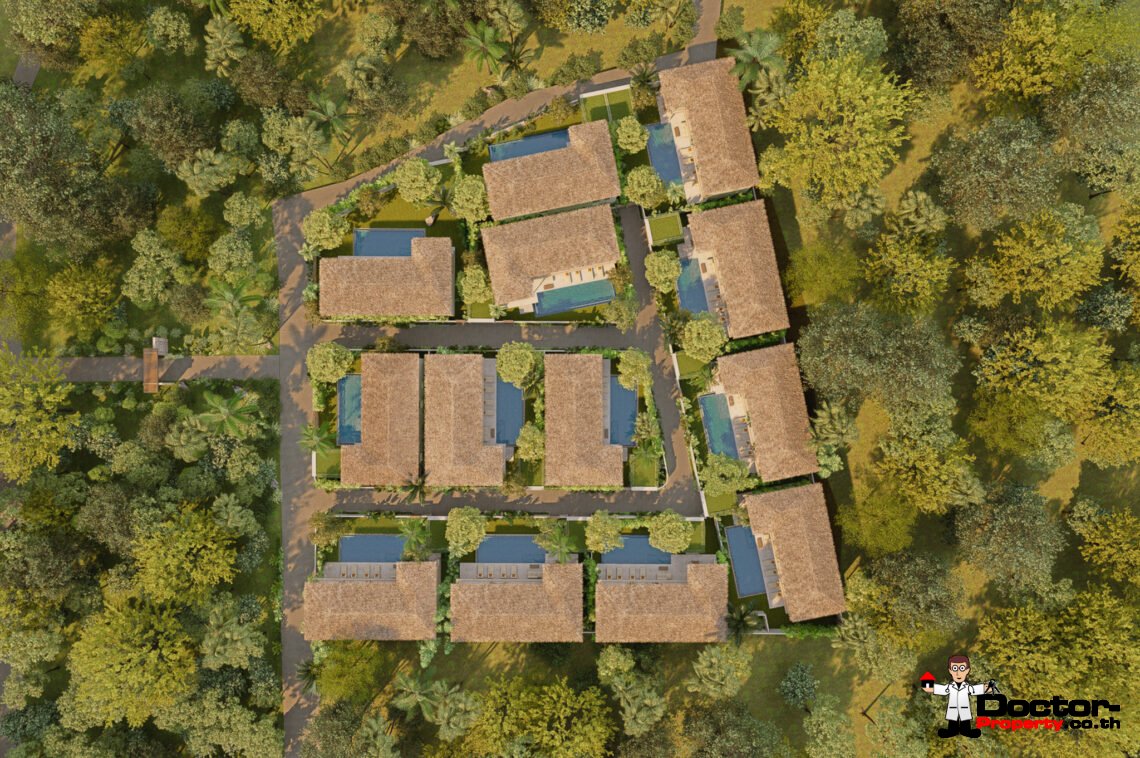 Modern Tropical 4-5 Bedroom Pool Villa in Mae Nam, Koh Samui – For Sale