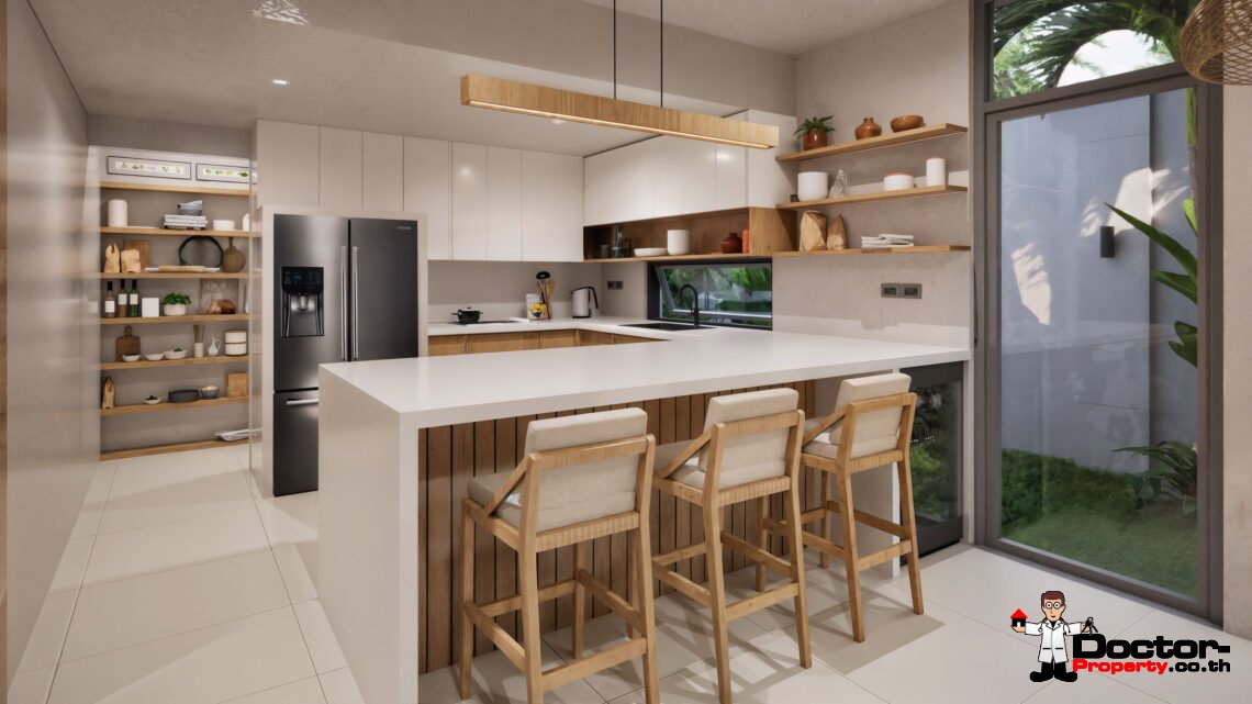 Luxury Tropical 3 Bedroom Pool Villa in Choeng Mon, Koh Samui – For Sale