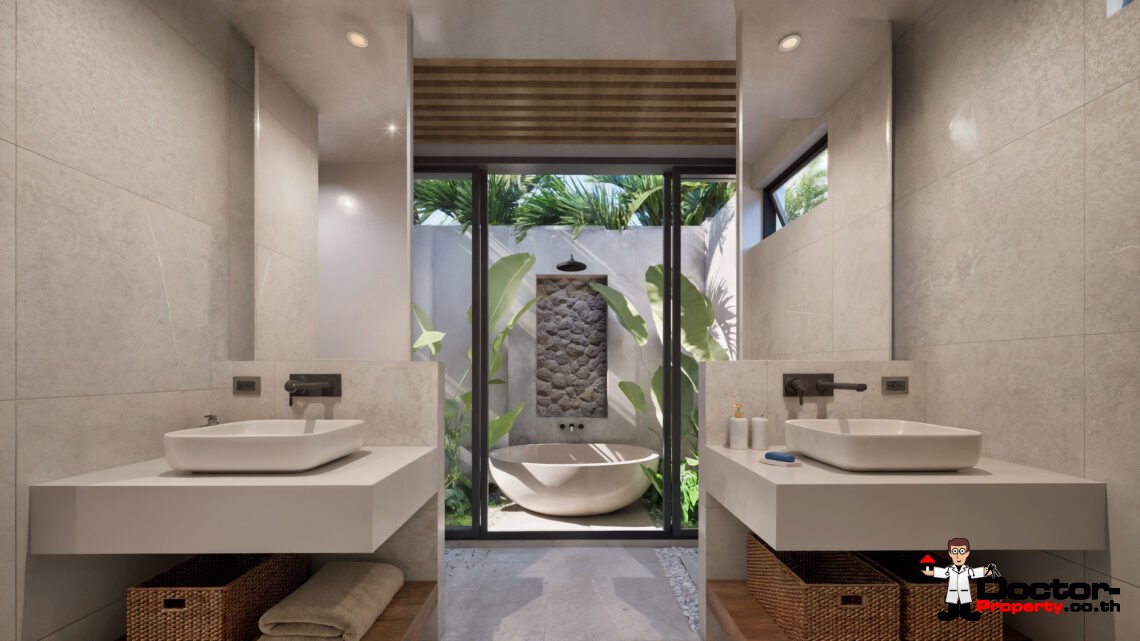 Luxury Tropical 3 Bedroom Pool Villa in Choeng Mon, Koh Samui – For Sale