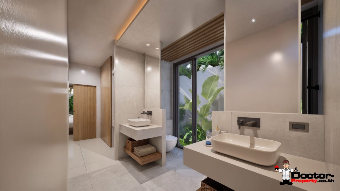 Luxury Tropical 3 Bedroom Pool Villa in Choeng Mon, Koh Samui – For Sale