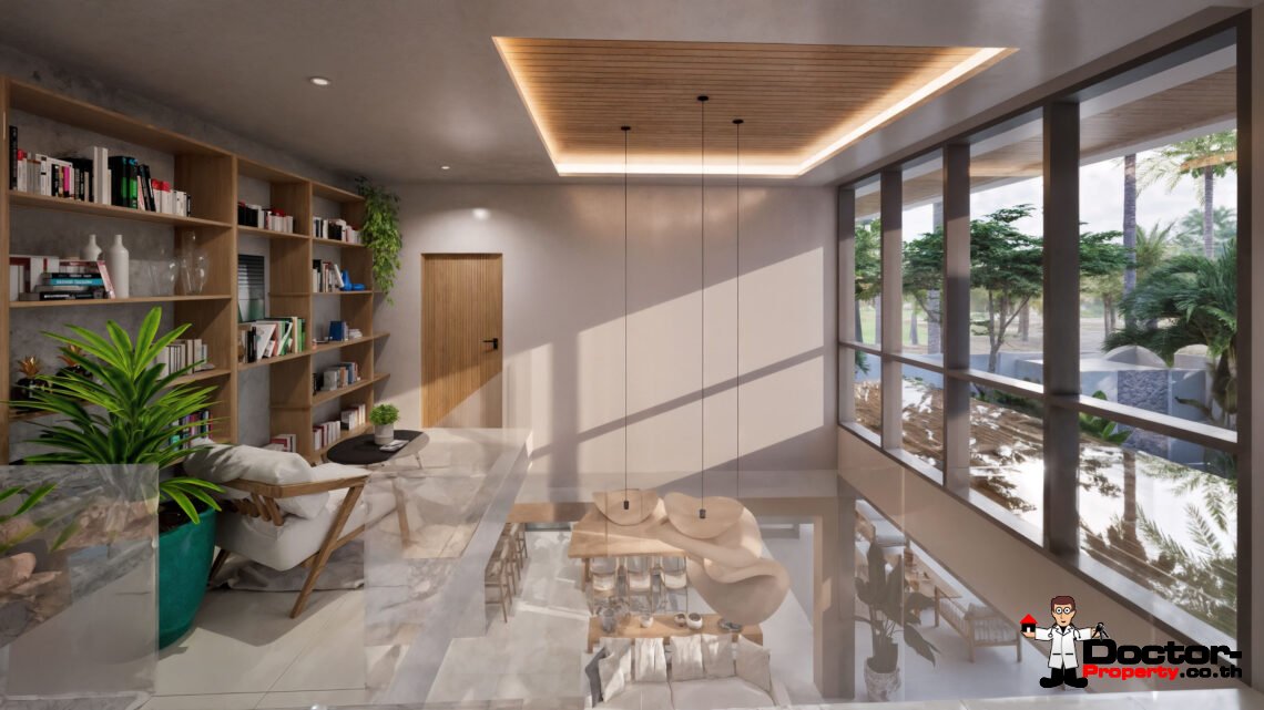 Luxury Tropical 3 Bedroom Pool Villa in Choeng Mon, Koh Samui – For Sale