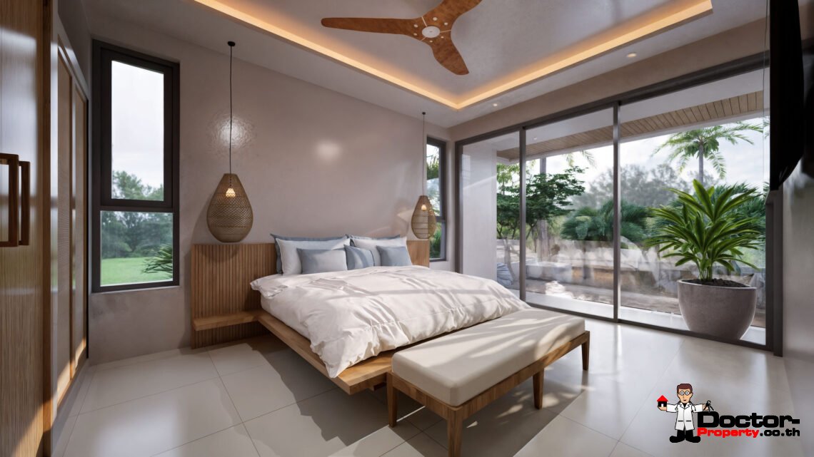 Luxury Tropical 3 Bedroom Pool Villa in Choeng Mon, Koh Samui – For Sale