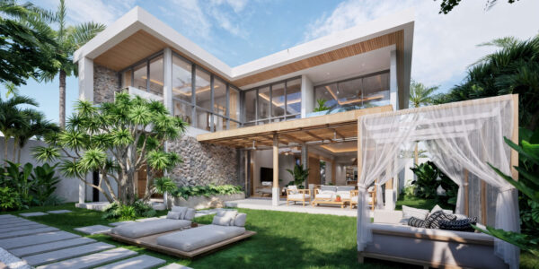 Luxury Tropical 3 Bedroom Pool Villa in Choeng Mon, Koh Samui – For Sale