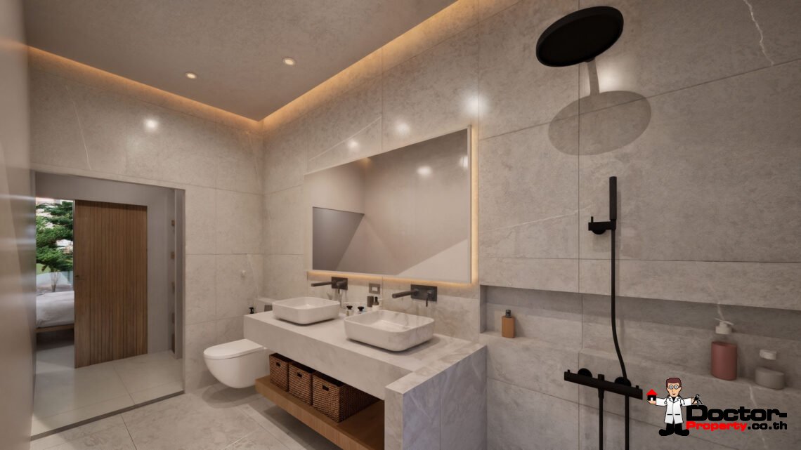 Luxury Tropical 3 Bedroom Pool Villa in Choeng Mon, Koh Samui – For Sale