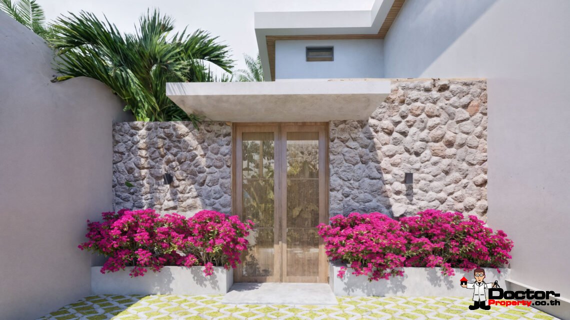 Luxury Tropical 3 Bedroom Pool Villa in Choeng Mon, Koh Samui – For Sale