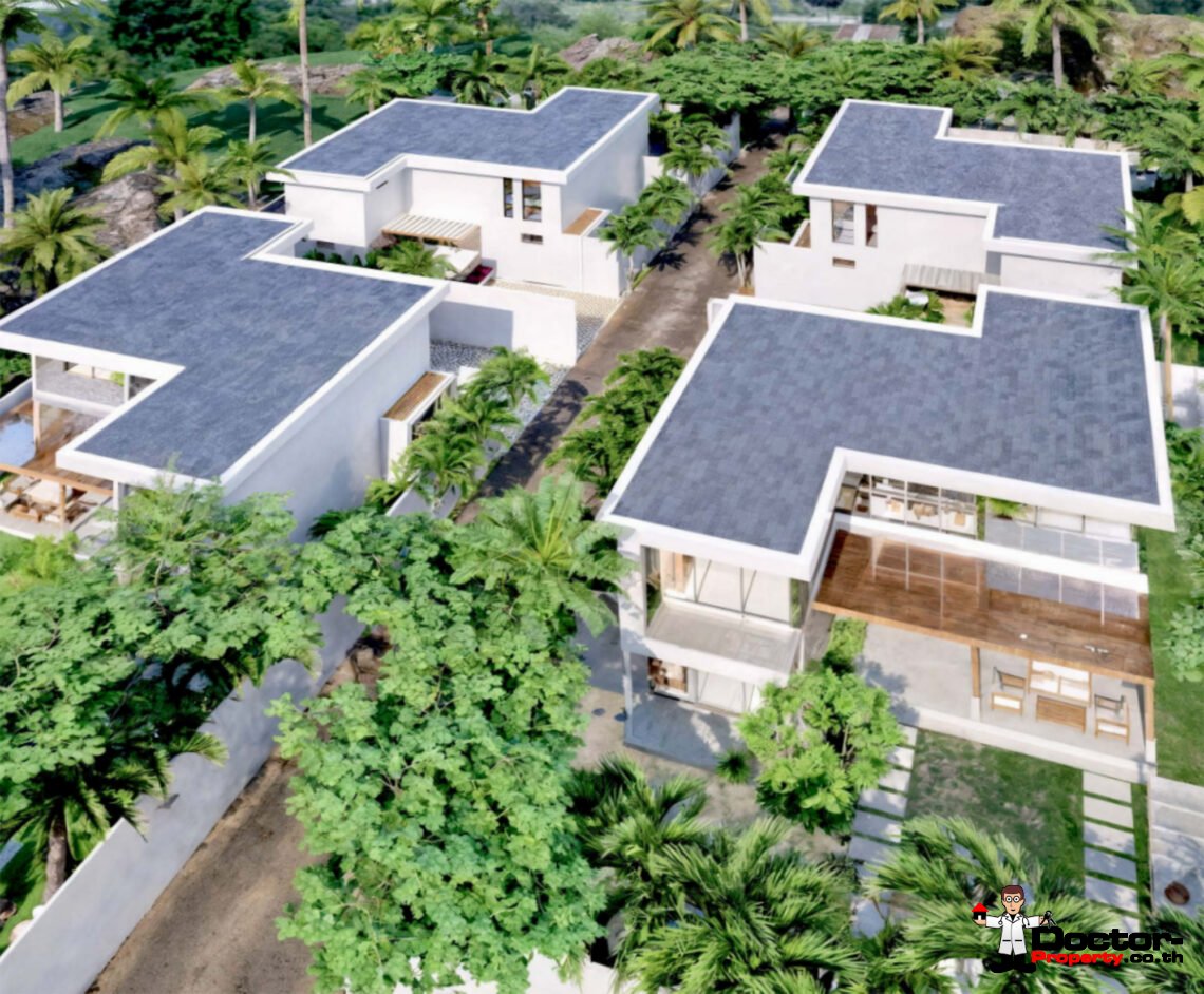 Luxury Tropical 3 Bedroom Pool Villa in Choeng Mon, Koh Samui – For Sale