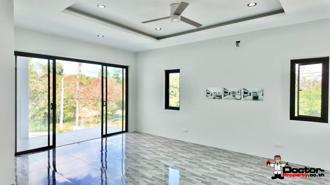 New 3 Bedroom Two-Storey Pool Villa with Mountain View in Ban Tai, Koh Samui