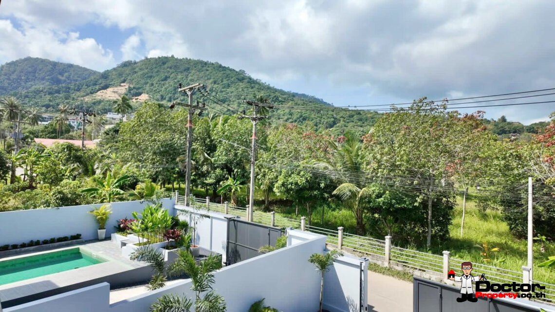 New 3 Bedroom Two-Storey Pool Villa with Mountain View in Ban Tai, Koh Samui