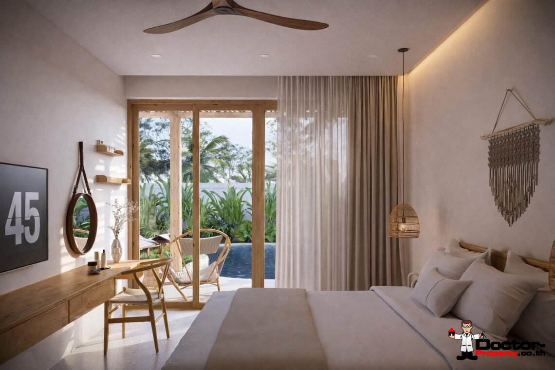 Tropical 1-2 Bedroom Pool Villa in Lamai, Koh Samui – For Sale