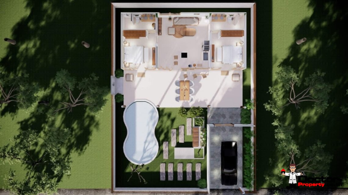 Tropical 1-2 Bedroom Pool Villa in Lamai, Koh Samui – For Sale