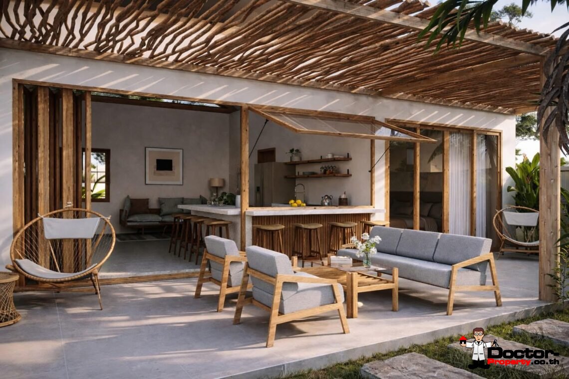 Tropical 1-2 Bedroom Pool Villa in Lamai, Koh Samui – For Sale