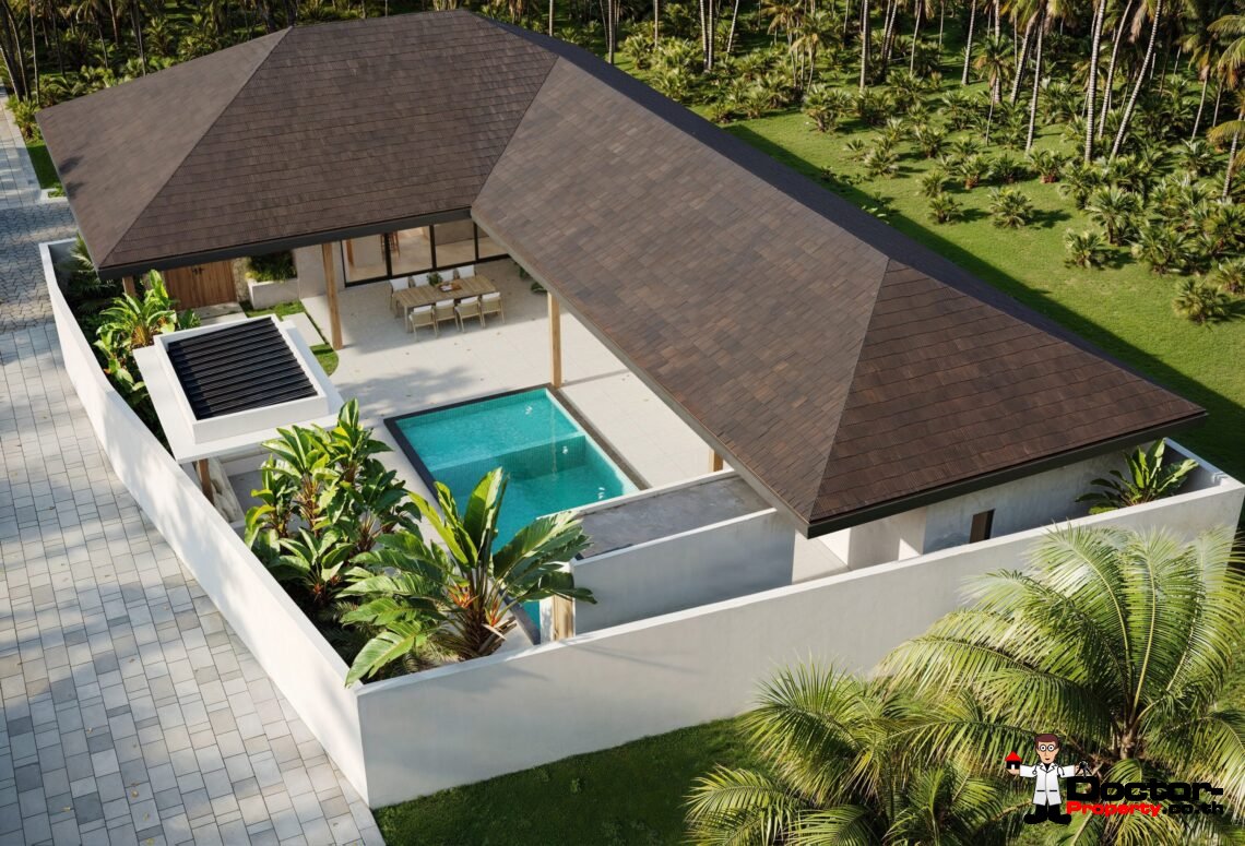 Modern 3 Bedroom Pool Villa in Choeng Mon, Koh Samui – For Sale