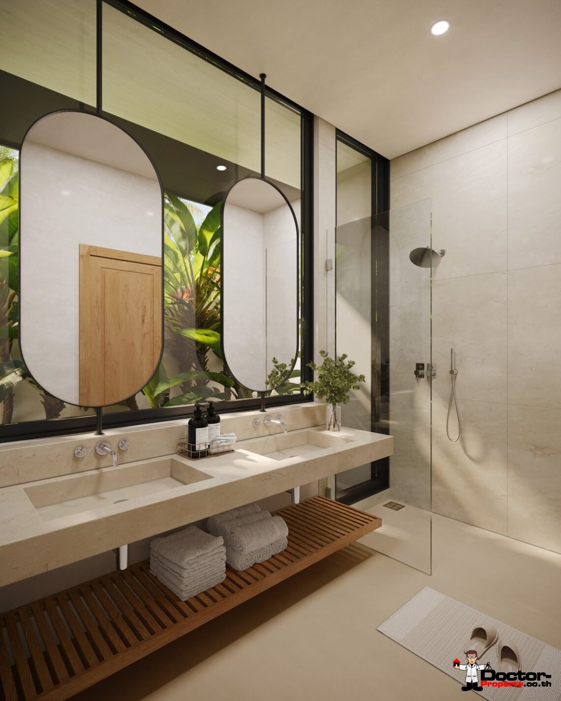 Modern 3 Bedroom Pool Villa in Choeng Mon, Koh Samui – For Sale