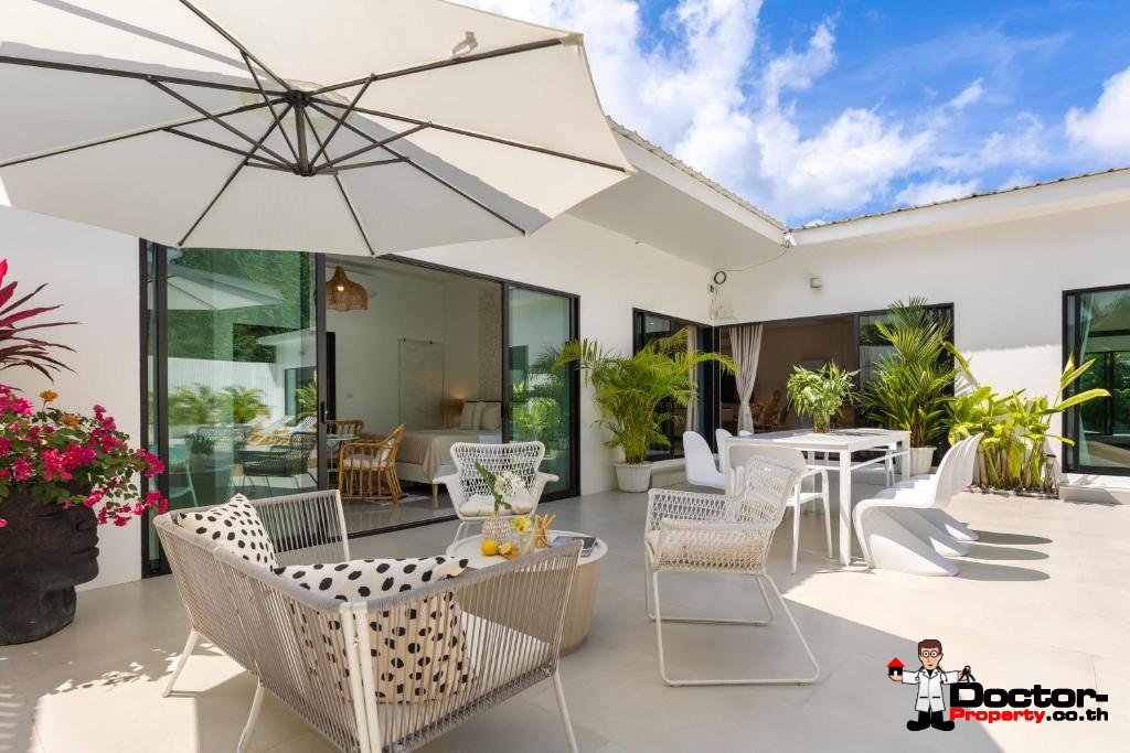 5 Bedroom Pool Villa with Boho Style in Chaweng, Koh Samui – For Sale