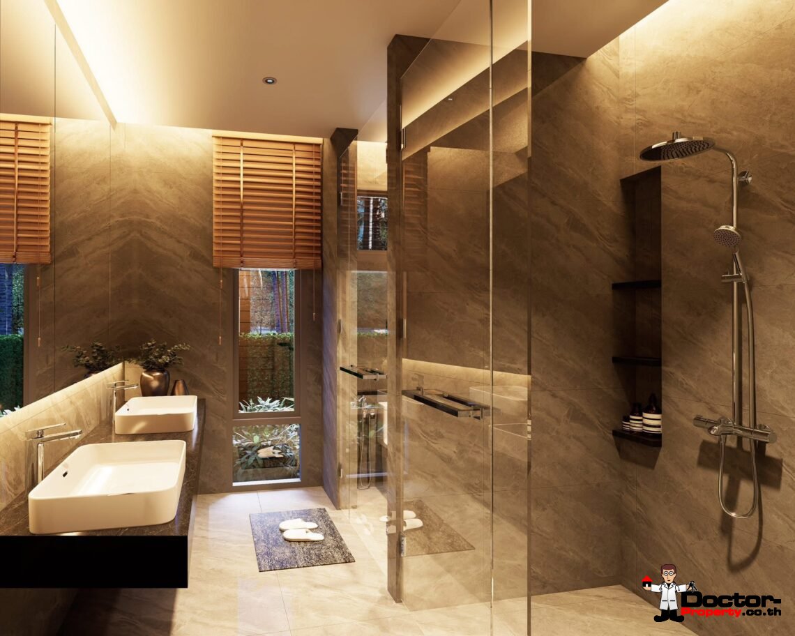 Modern 3 Bedroom Pool Villa in Plai Laem, Koh Samui – For Sale