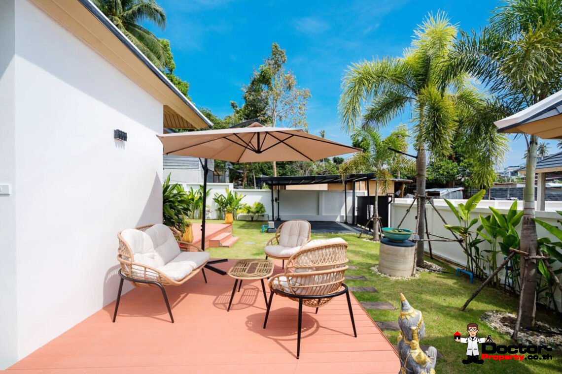 Traditional 4 Bedroom Pool Villa in Bo Phut, Koh Samui – For Sale