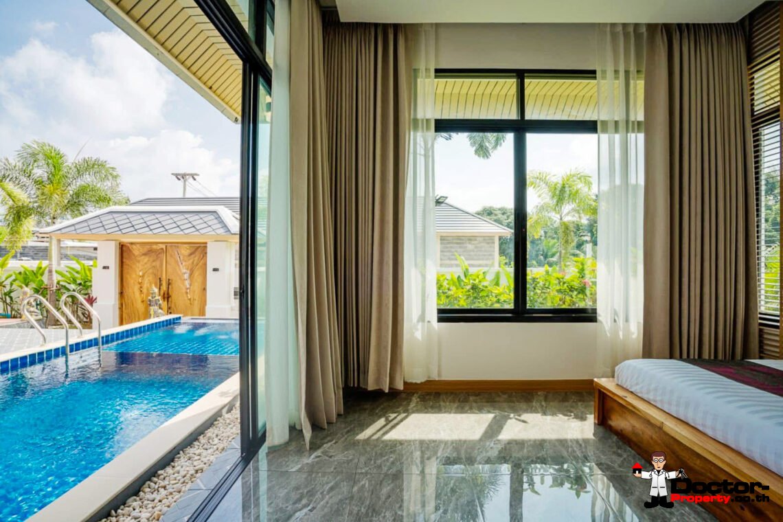 Traditional 4 Bedroom Pool Villa in Bo Phut, Koh Samui – For Sale