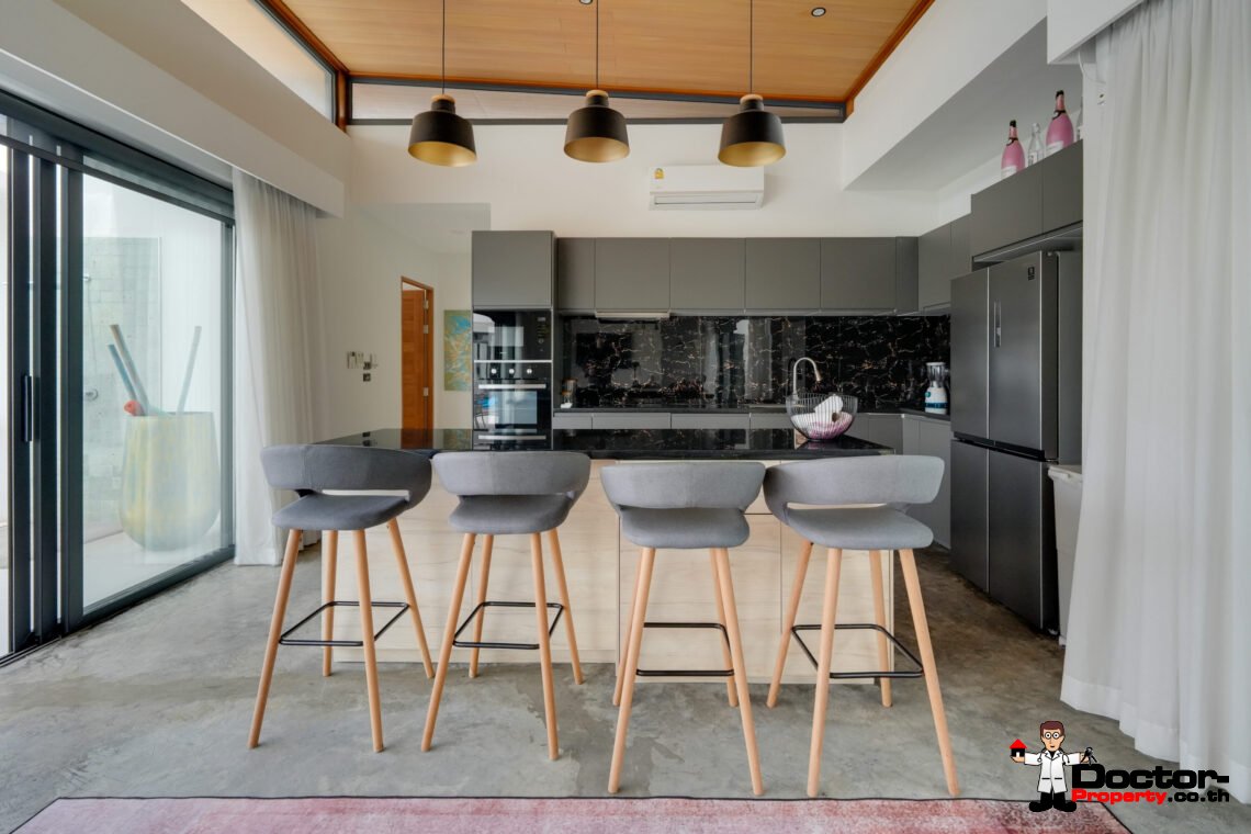 New 3 Bedroom Pool Villa in Bang Rak, Koh Samui – For Sale