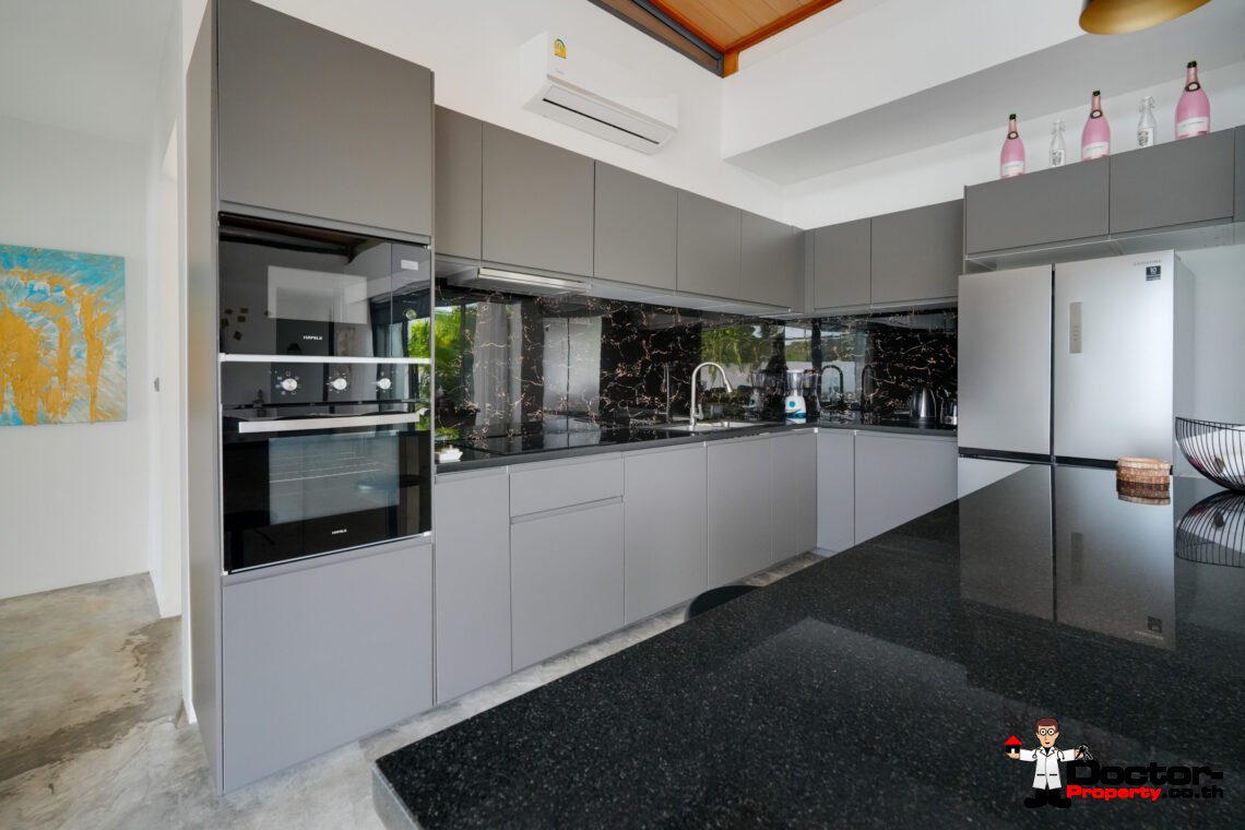 New 3 Bedroom Pool Villa in Bang Rak, Koh Samui – For Sale