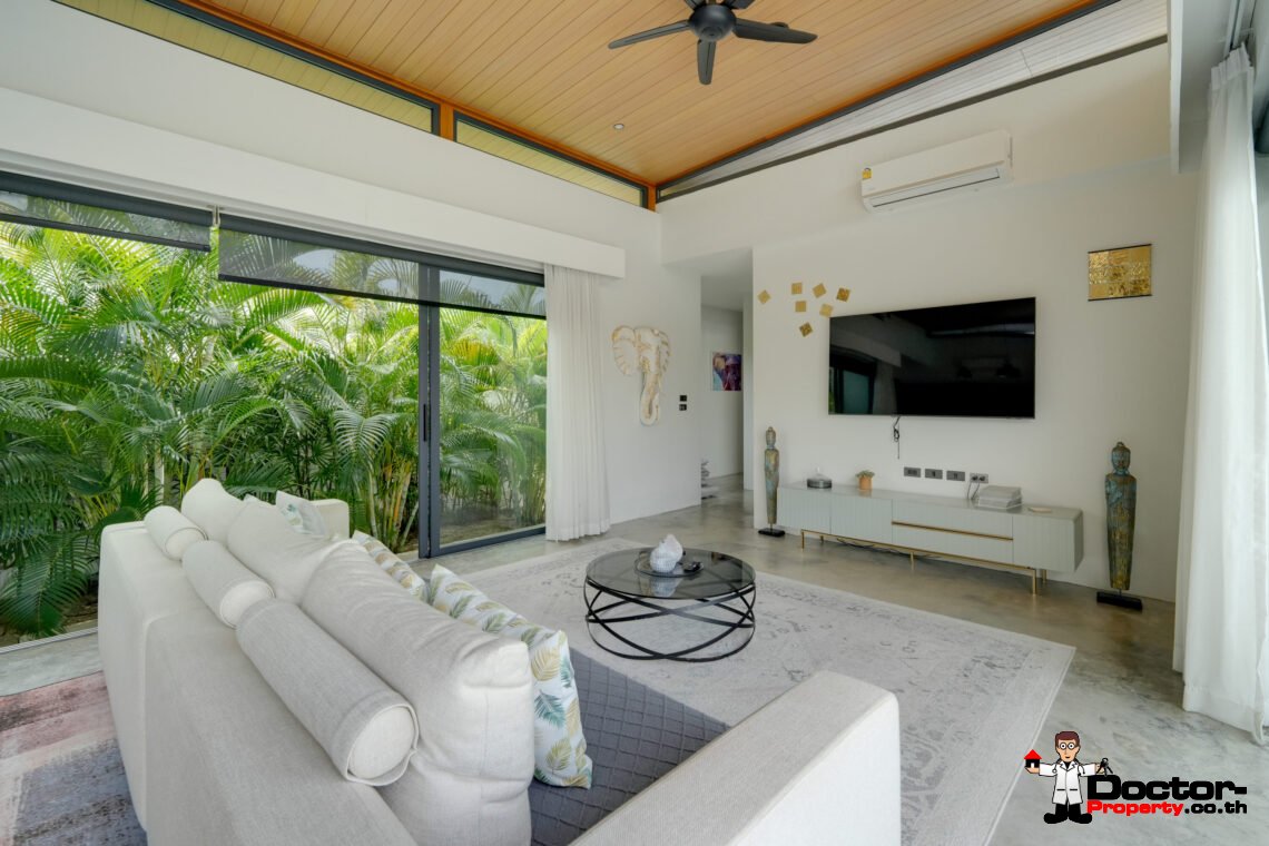 New 3 Bedroom Pool Villa in Bang Rak, Koh Samui – For Sale