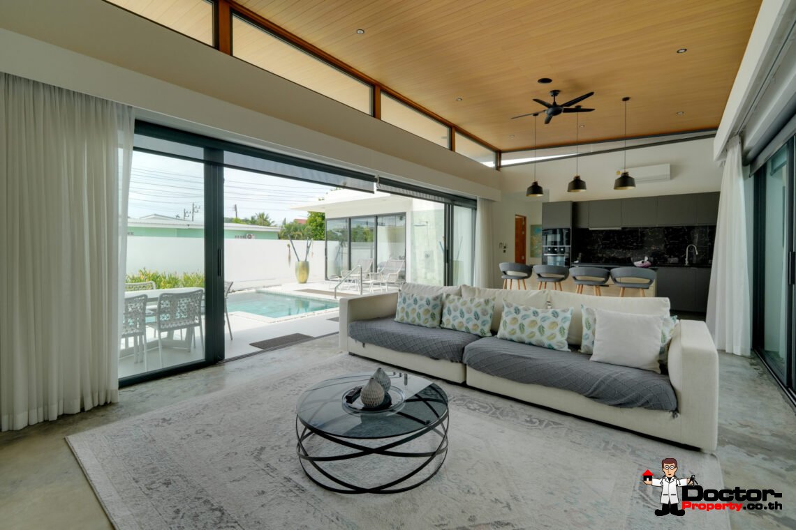 New 3 Bedroom Pool Villa in Bang Rak, Koh Samui – For Sale