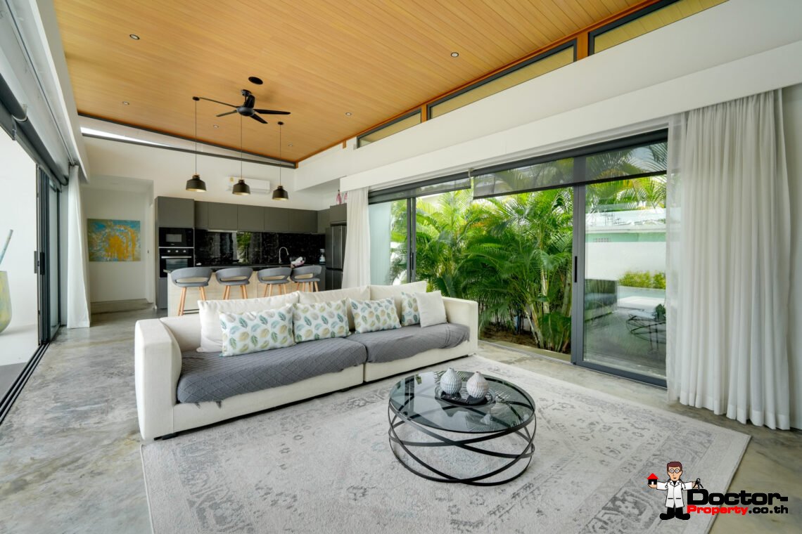 New 3 Bedroom Pool Villa in Bang Rak, Koh Samui – For Sale