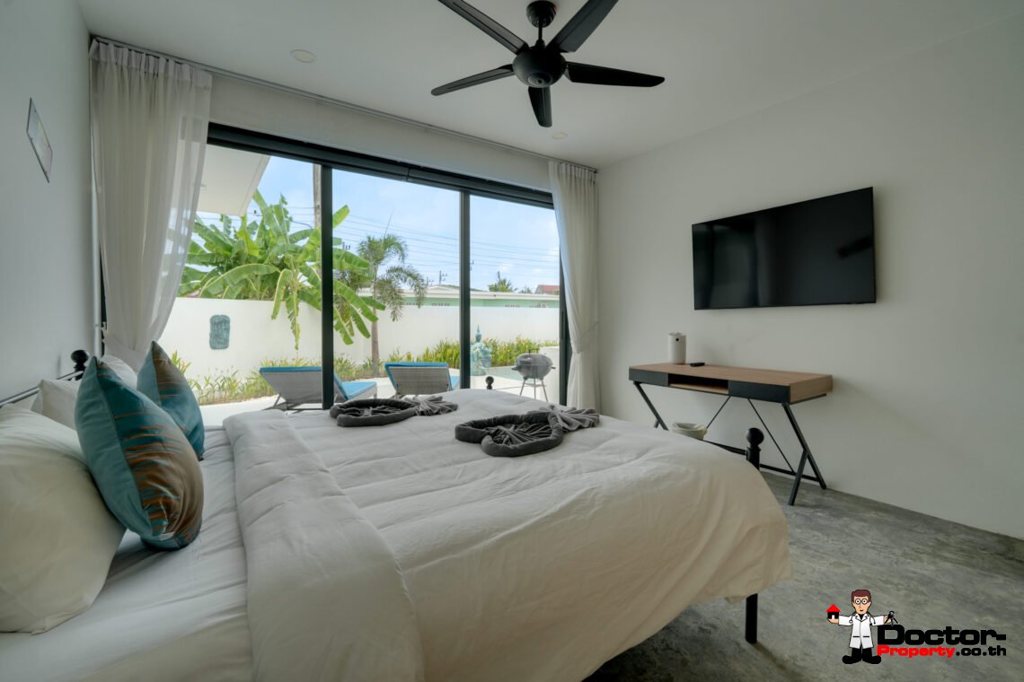 New 3 Bedroom Pool Villa in Bang Rak, Koh Samui – For Sale