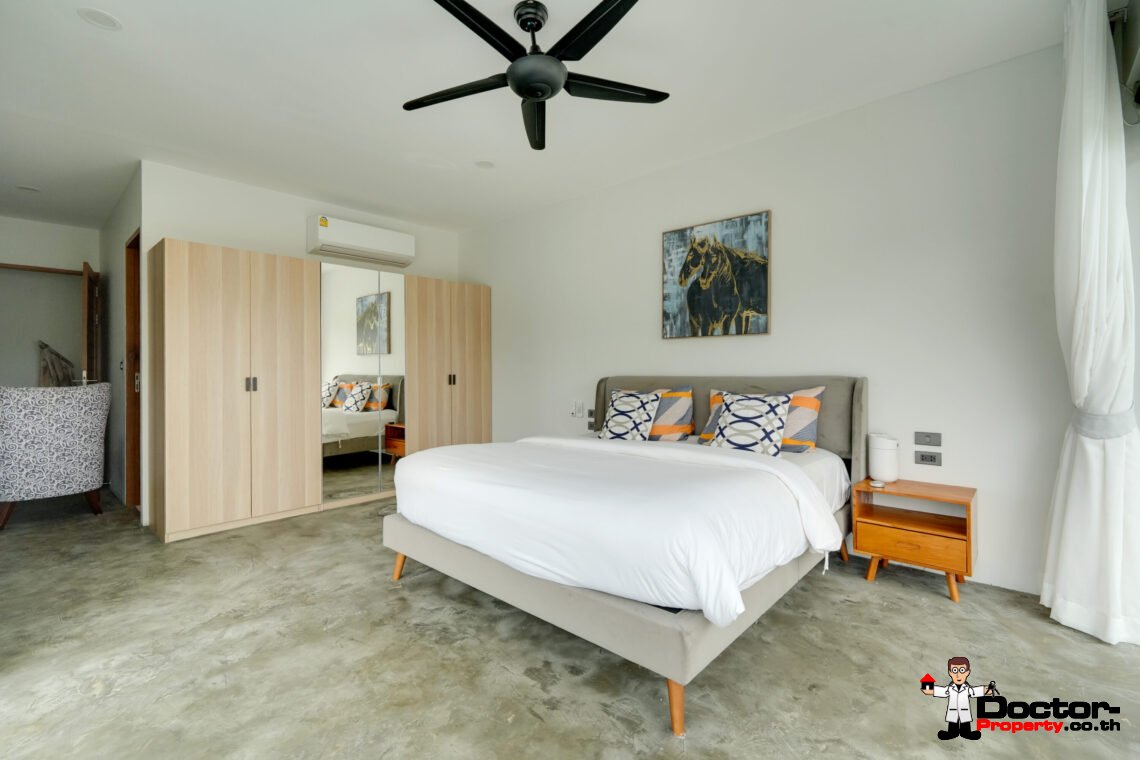 New 3 Bedroom Pool Villa in Bang Rak, Koh Samui – For Sale
